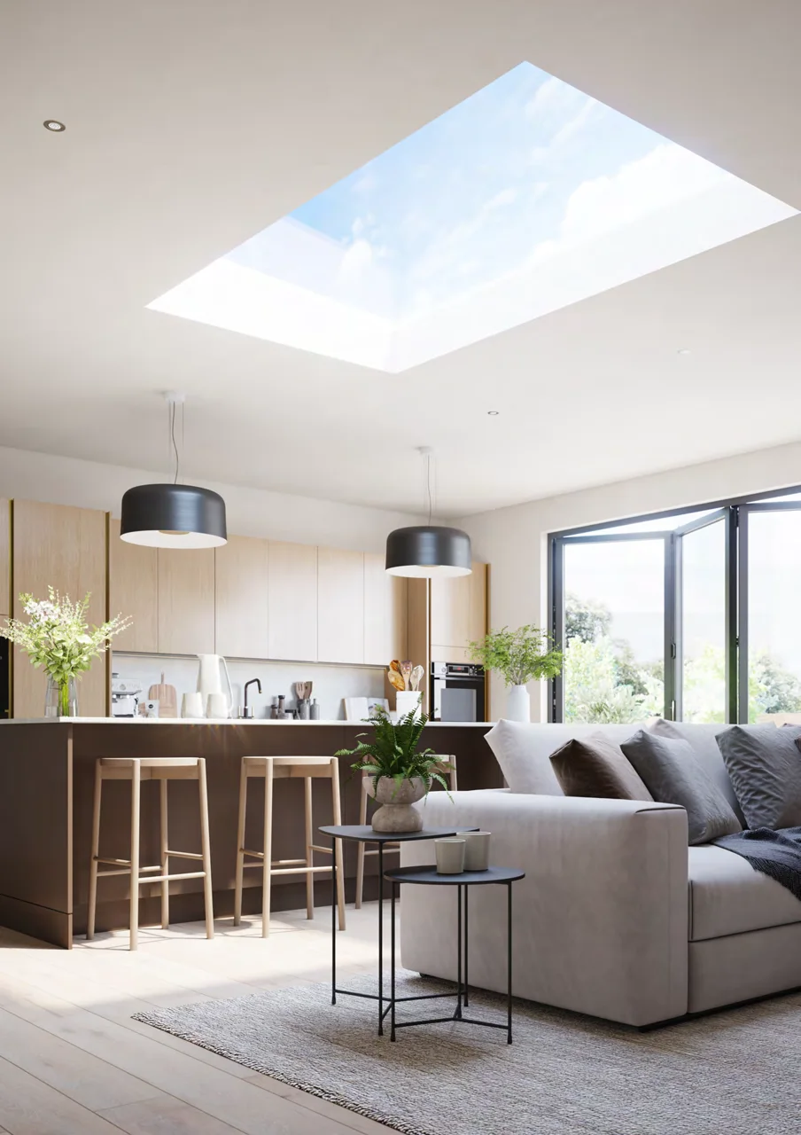 Korniche supplier rooflight imagery